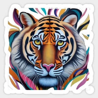 Chinese Tiger Sticker